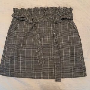Gingham skirt
